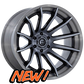 FUEL BURN FC403 GLOSS BLACK BRUSHED DARK TINT