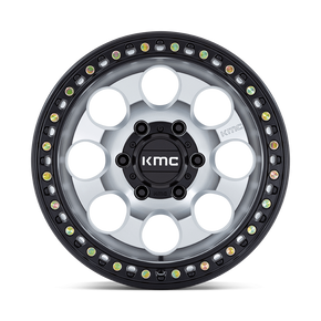 KMC RIOT SBL - MACHINED W/SATIN BLACK LIP