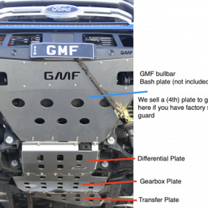 Ford Everest (2015-2021) 6mm Aluminium Under Body Protection
