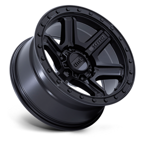 KMC OUTRUN - MATTE BLACK W/ GLOSS BLACK LIP