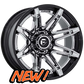 FUEL BRAWL FC401 CHROME WITH GLOSS BLACK LIP