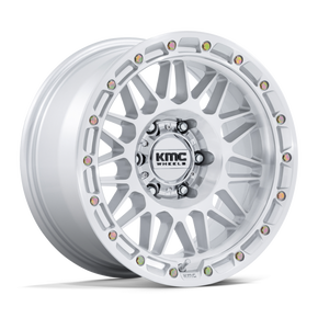 KMC ATTACK KM555 GLOSS SILVER MACHINED FACE
