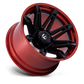 FUEL BRAWL FC401 MATTE BLACK W/ CANDY RED LIP