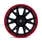 FUEL CATALYST MATTE BLACK W/ CANDY RED LIP