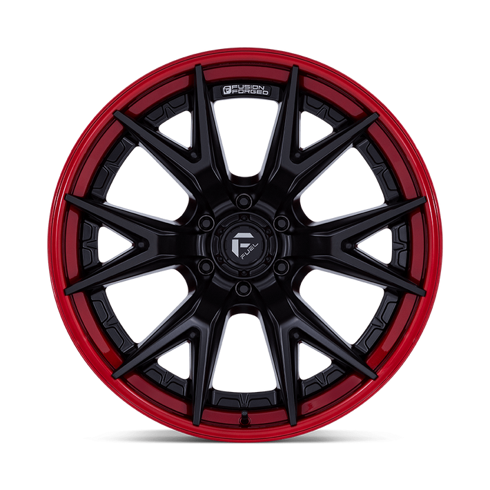 FUEL CATALYST MATTE BLACK W/ CANDY RED LIP