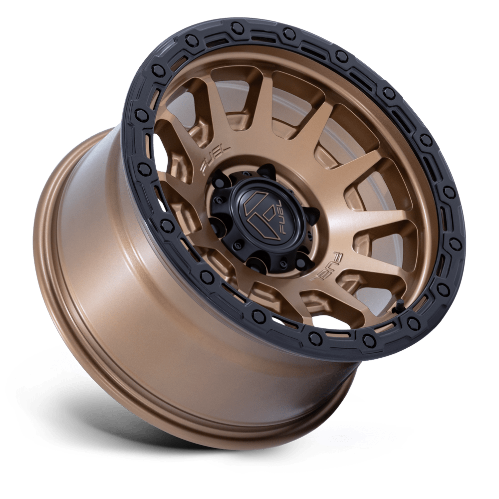 FUEL FC884 FORTRESS - MATTE BRONZE W GLOSS BLACK LIP