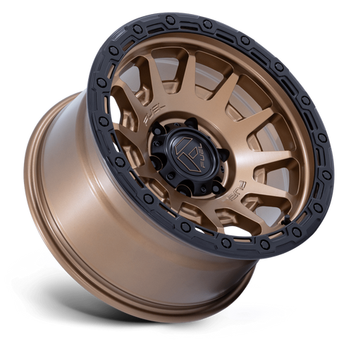 FUEL FC884 FORTRESS - MATTE BRONZE W GLOSS BLACK LIP
