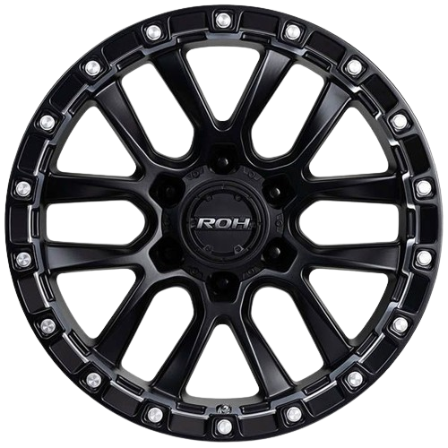 ROH Havoc Matte Black W/ Silver Bolts