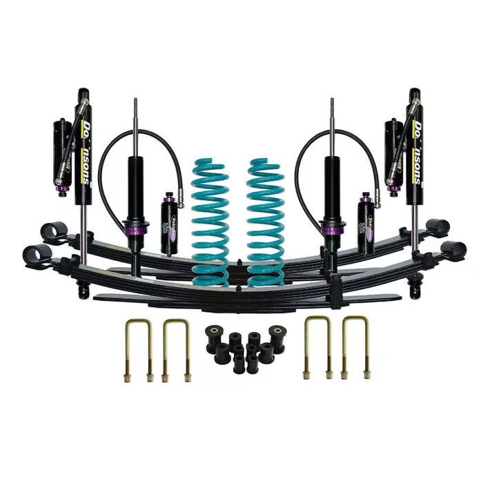 ISUZU DMAX (05/2012 TO MY 2020) - DOBINSONS MONOTUBE REMOTE RESERVOIR 3-WAY ADJUSTABLE (MRA) LIFT KIT 2