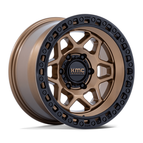 KMC KM553 TORX - MATTE BRONZE W GLOSS BLACK LIP