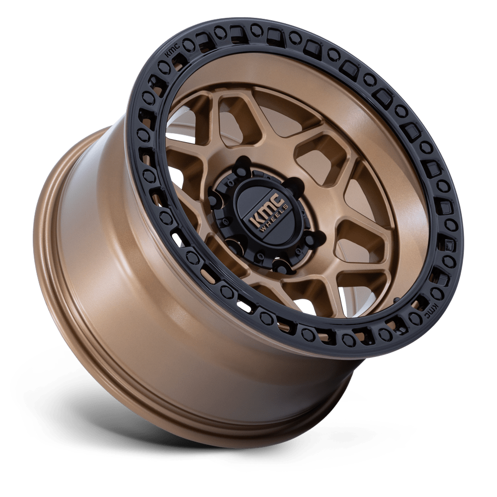 KMC KM553 TORX - MATTE BRONZE W GLOSS BLACK LIP