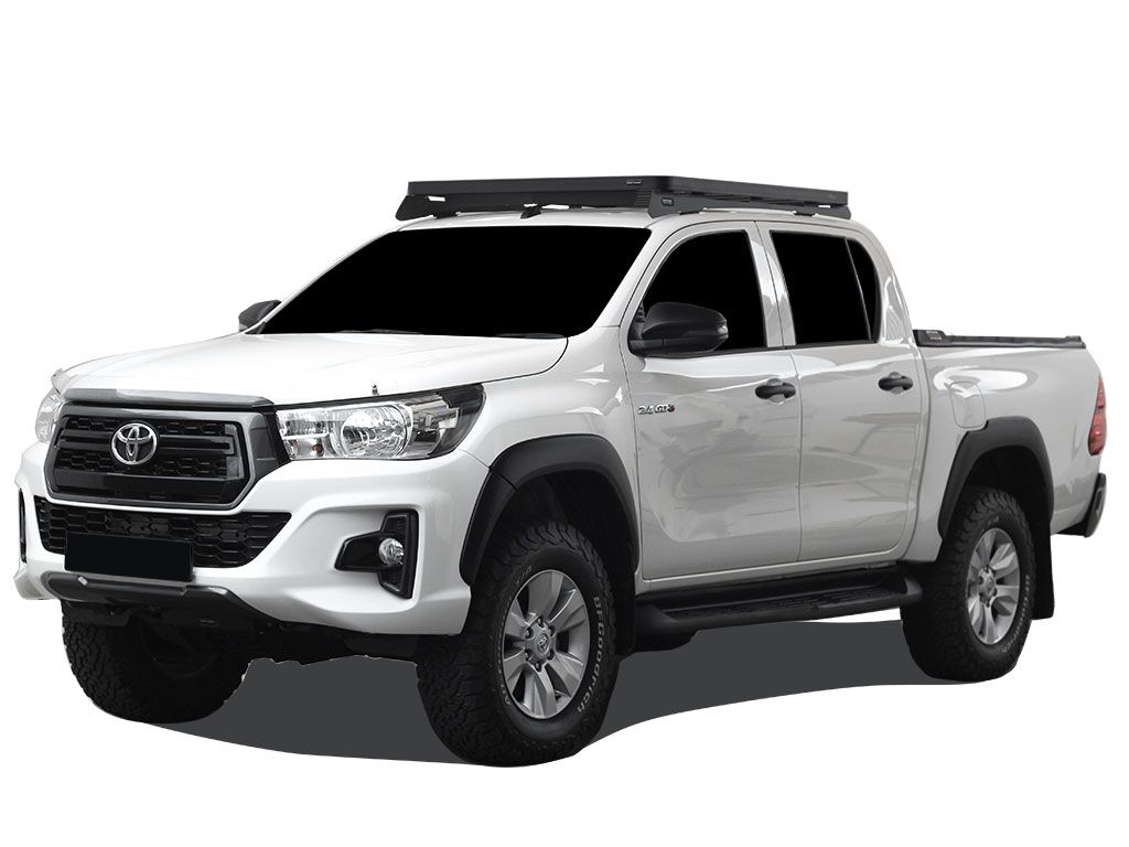 SLIMLINE II ROOF RACK KIT / LOW PROFILE - TOYOTA HILUX REVO DC (2016-2021)