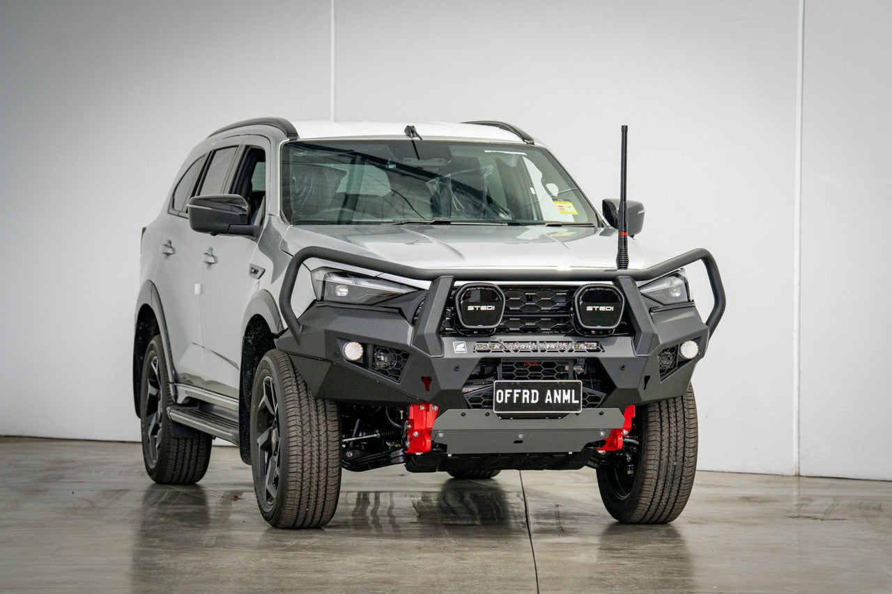 Mux Rear Protection Bar Isuzu Mux 2025 Bullbar | ATLAS SERIES BULL BAR FOR ISUZU MU-X 2025 – SNUD