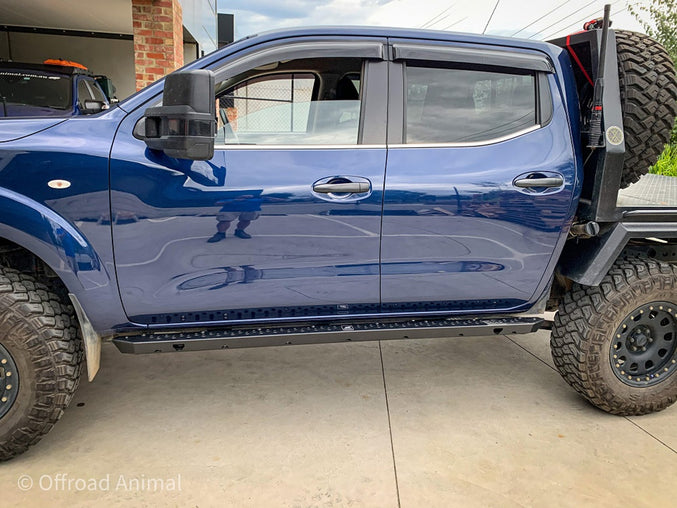 Offroad Animal Rock Sliders, Nissan Navara NP300 Dual cab 2015-2023