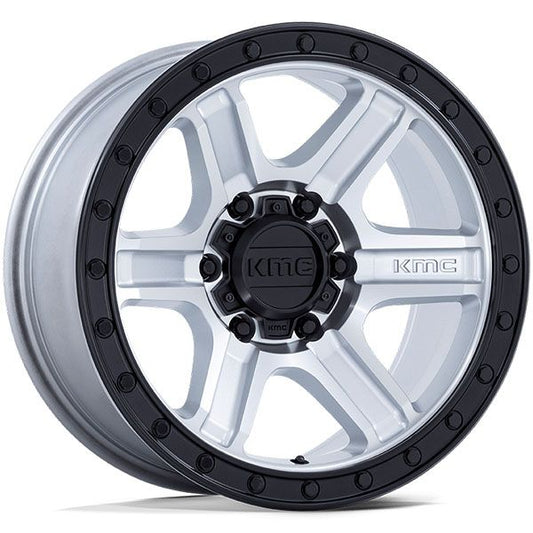KMC Outrun KM551 Machined with Gloss Black Lip