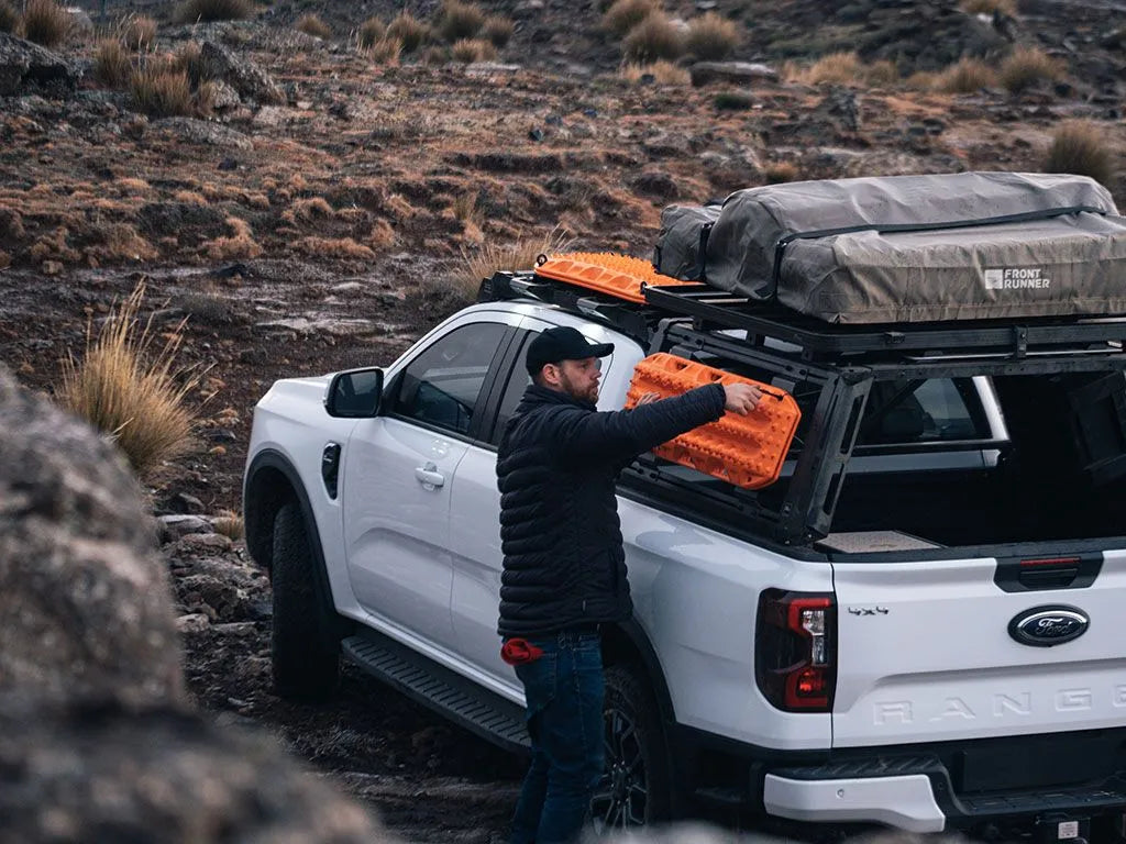 Ford Ranger Front Runner FRONT RUNNER PRO BED RACK KIT - FORD RANGER T6.2 WILDTRAK/RAPTOR DOUBL ...
