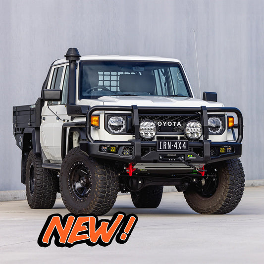 IRONMAN 4X4 APEX BULLBAR TOYOTA LANDCRUISER 79 SERIES FACELIFT