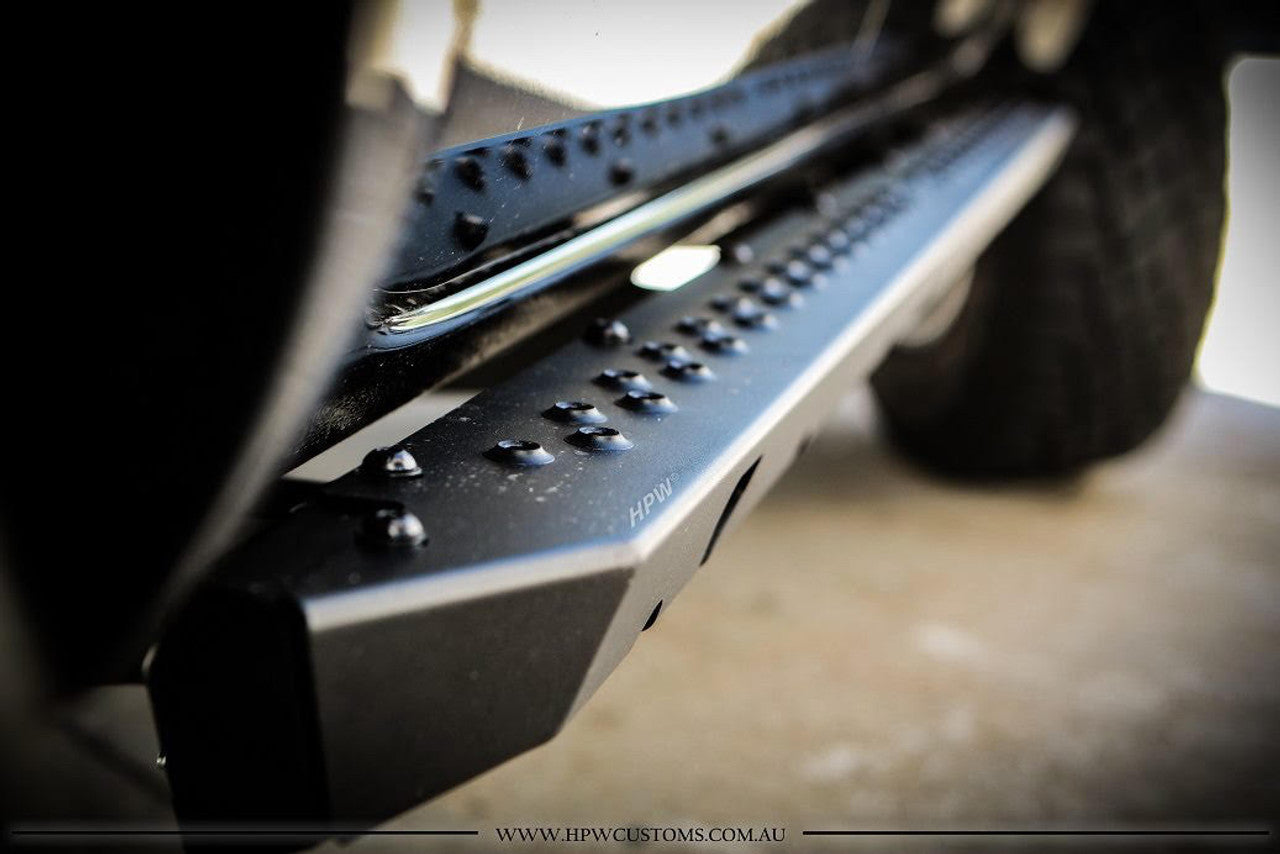 Offroad Animal Rock Sliders, Nissan Navara NP300 Dual cab 2015-2023