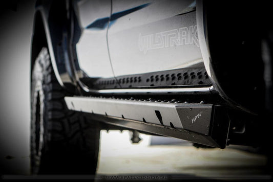Offroad Animal Rock Sliders, Mazda BT50 My21, Dual cab 2020 on