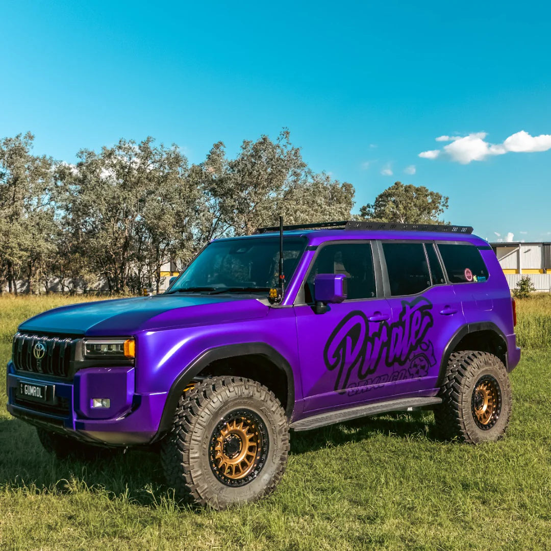 PIRATE CAMP CO - LOW PROFILE ROOF TOP TENT MOUNT | TOYOTA LANDCRUSIER PRADO 250 SERIES