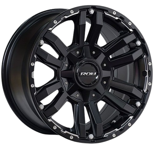 ROH Vapour Matte Black W/ Silver Bolts