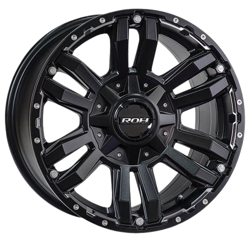 ROH Vapour Matte Black W/ Silver Bolts