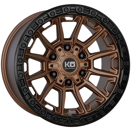 King Wheels Warrior Satin Bronze