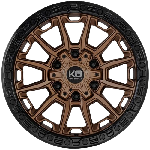 King Wheels Warrior Satin Bronze