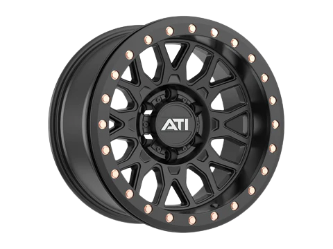 AT-01 17X8.5 HYBRID BEADLOCK WHEEL - BLACK (5X150)