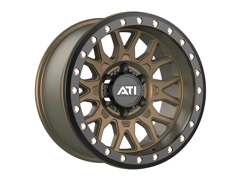 AT-01 17X8.5 HYBRID BEADLOCK WHEEL - BRONZE (5X150)