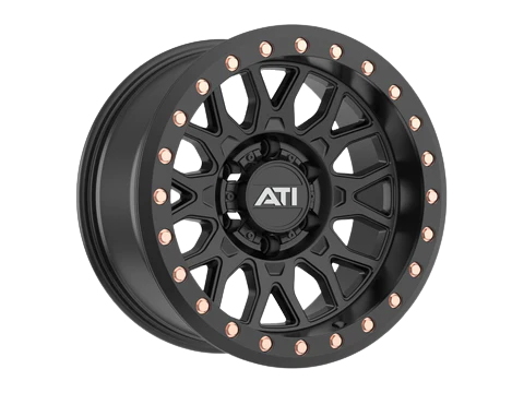 AT-01 17X8.5 HYBRID BEADLOCK WHEEL - BLACK (5X150)