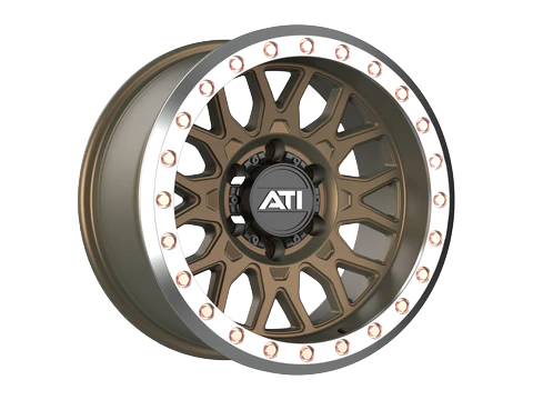 AT-01 17X8.5 HYBRID BEADLOCK WHEEL - BRONZE (5X150)