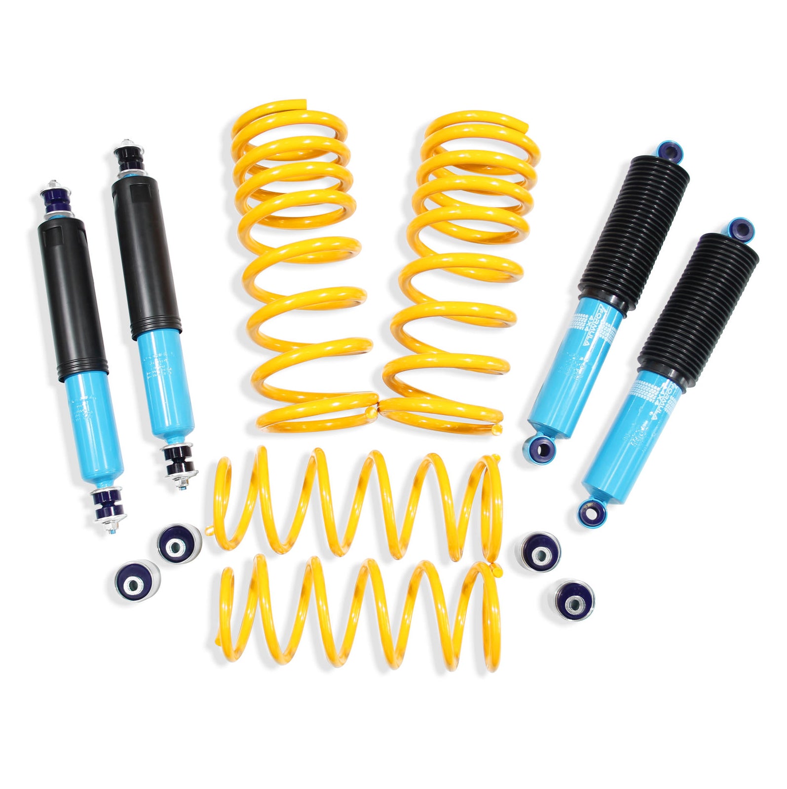 2 Inch 50mm Formula 4x4 Big Bore Lift Kit to suit Nissan Patrol GQ (Y60) 1988-1999 Cab Chassis