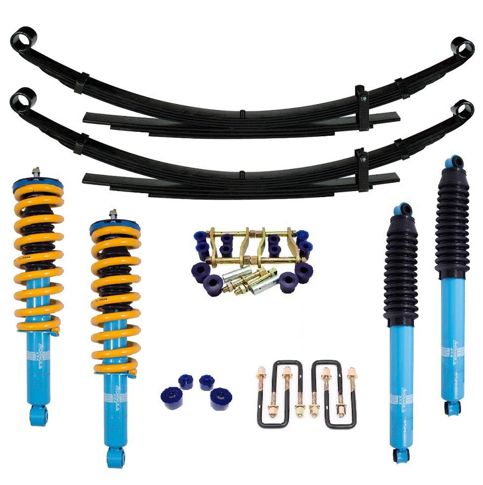2 Inch 50mm Formula 4x4 ReadyStrut Lift Kit to suit Holden Colorado RG 2012-2020