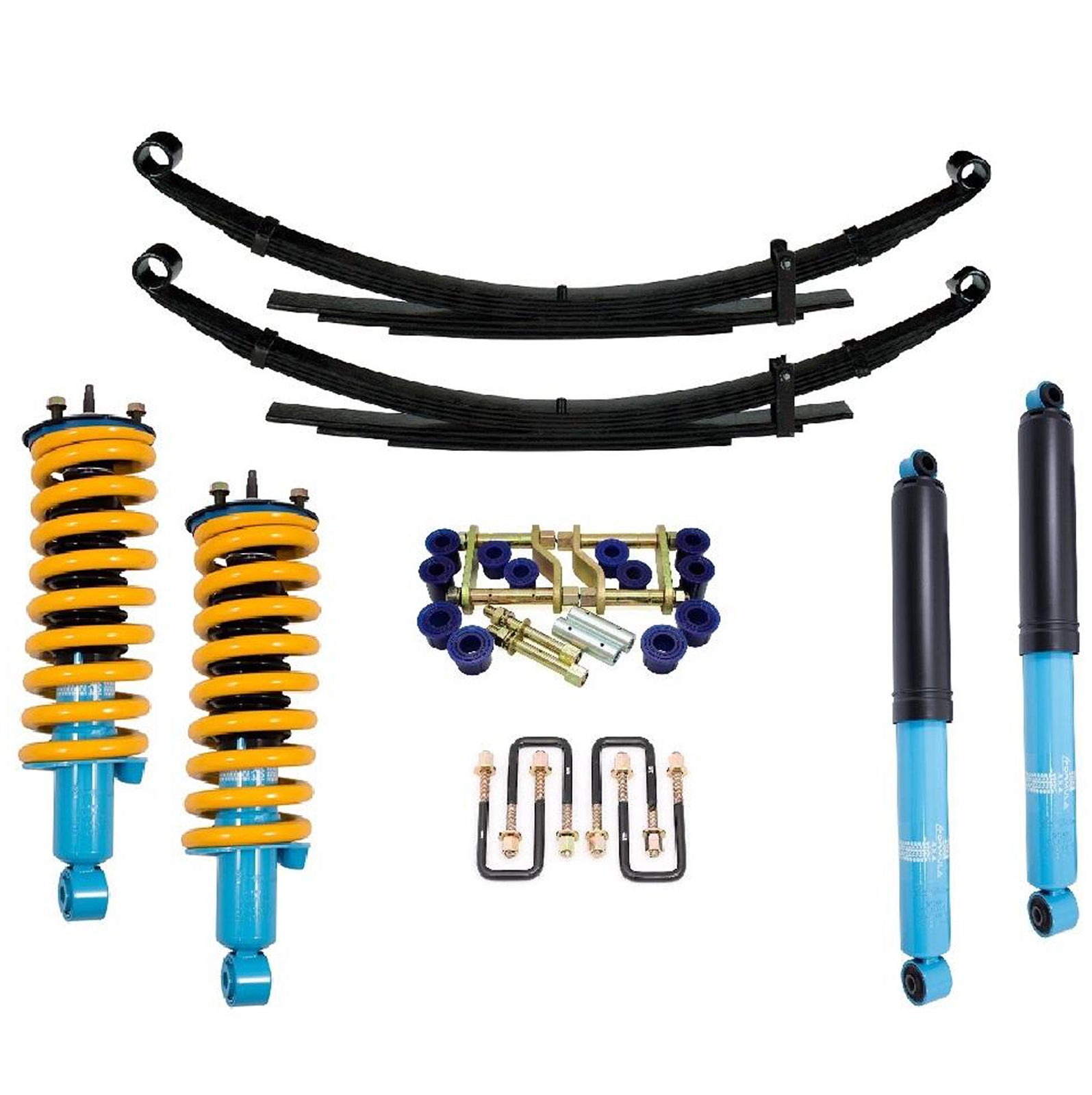 2 Inch 50mm Formula 4x4 ReadyStrut Lift Kit to suit Nissan Navara D40 2005-2014