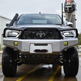 Toyota Hilux N80 MK3 5/2020-On Ambush Triple Hoop Bullbar
