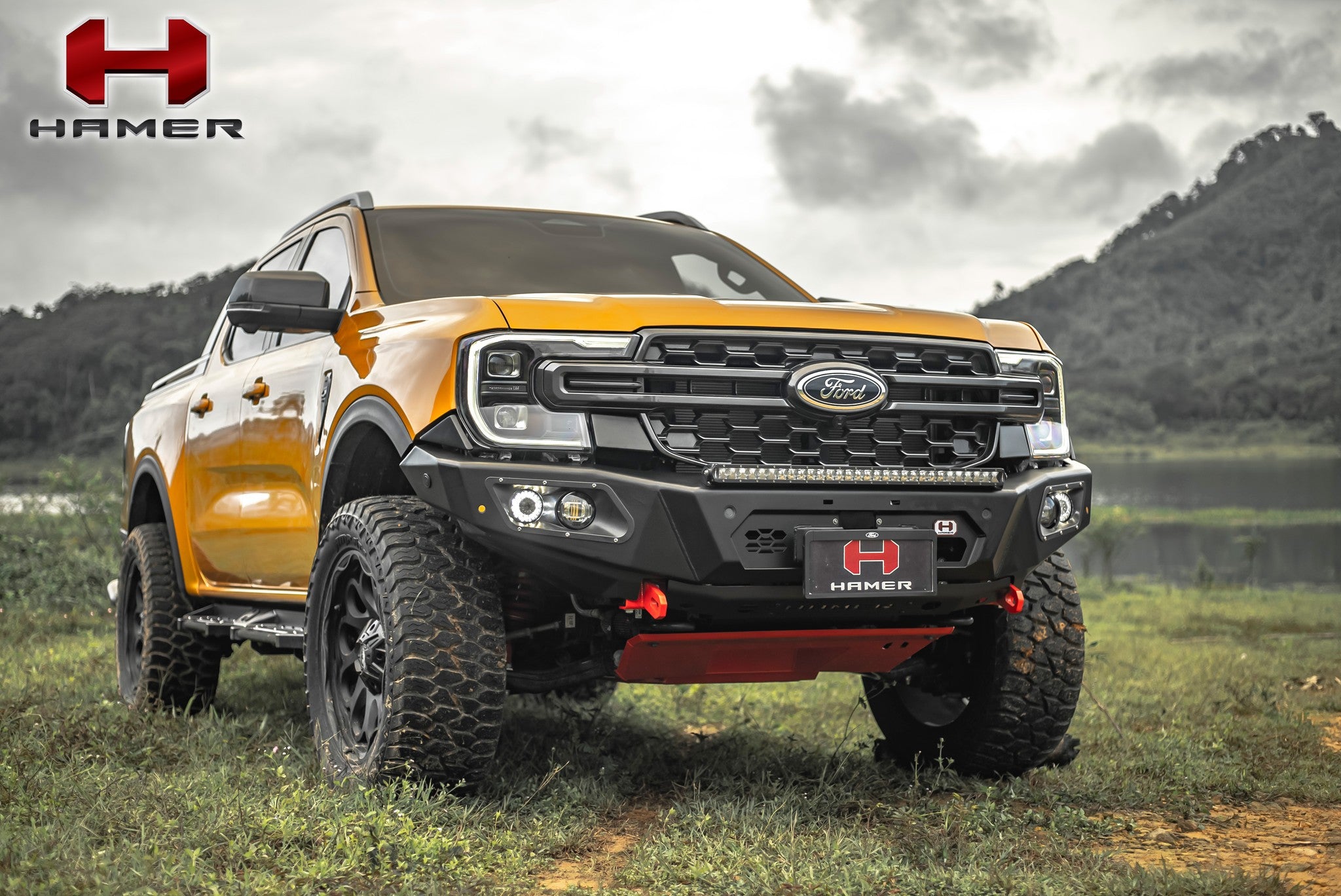 HAMER KING SERIES BULLBAR TO SUIT FORD RANGER / EVEREST NEXT GEN 2022 ...