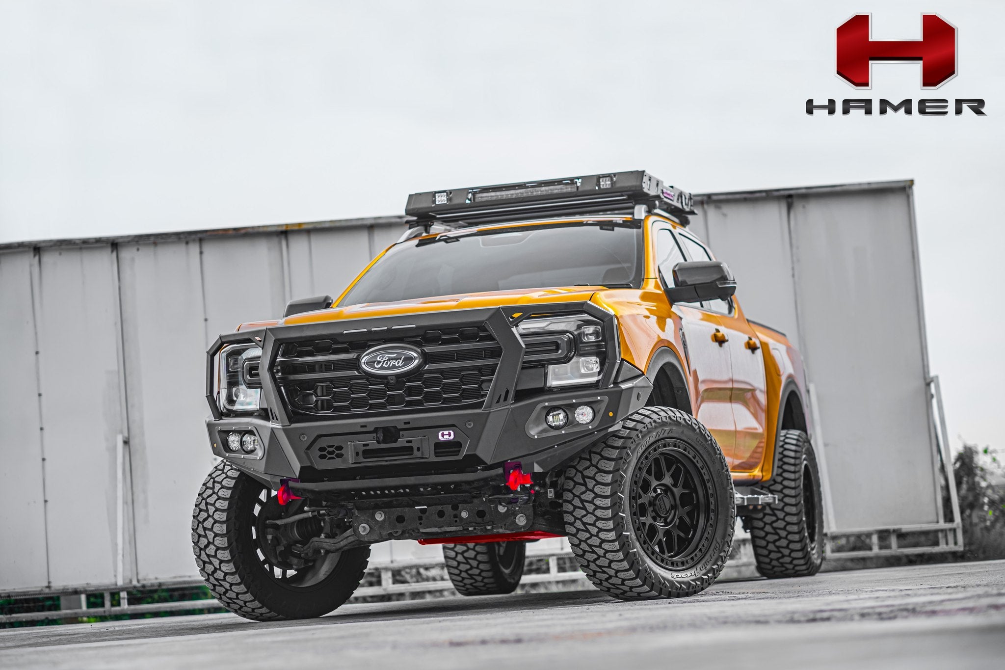 HAMER KING SERIES PLUS BULL BAR TO SUIT NEXT GEN RANGER/EVEREST
