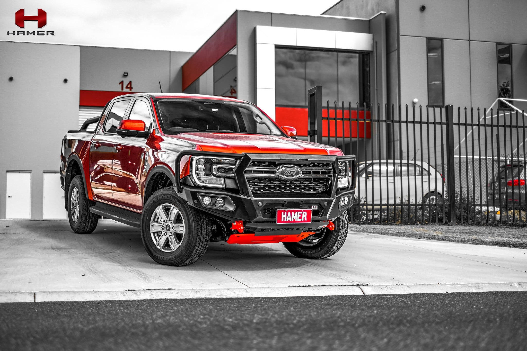 HAMER KING SERIES PLUS BULL BAR TO SUIT NEXT GEN RANGER/EVEREST