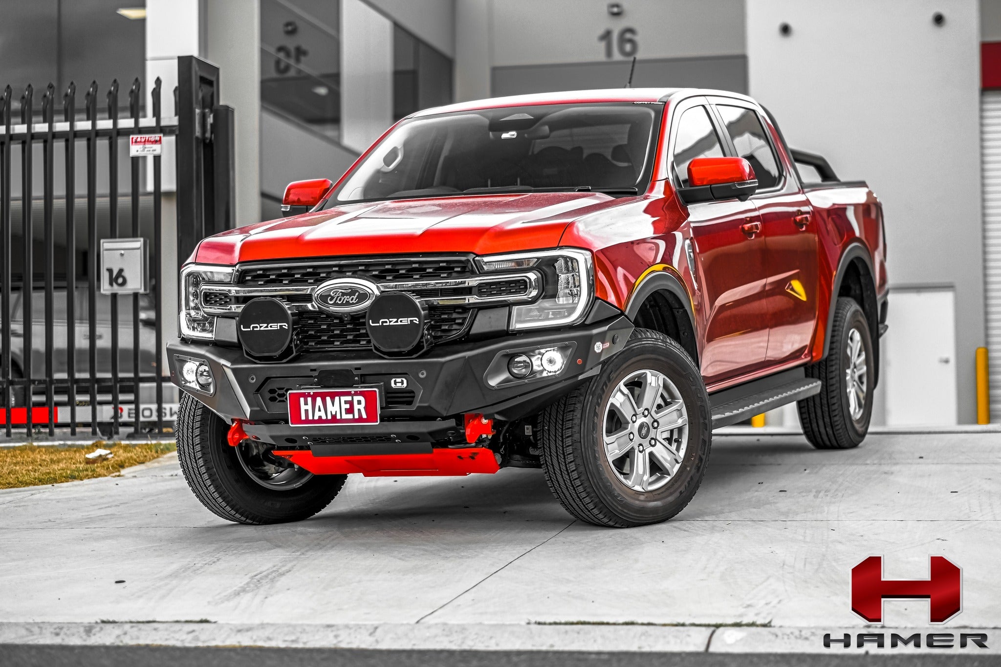 HAMER KING SERIES BULLBAR TO SUIT FORD RANGER / EVEREST NEXT GEN 2022 ...