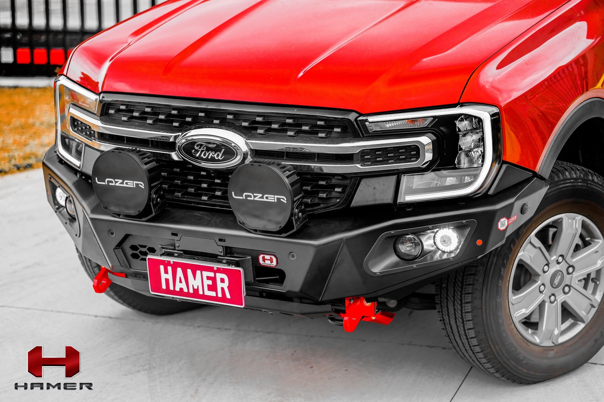 HAMER KING SERIES BULLBAR TO SUIT FORD RANGER / EVEREST NEXT GEN 2022 - ON