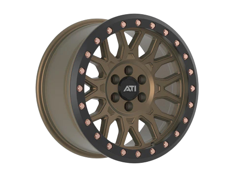 AT-01 17X8.5 HYBRID BEADLOCK WHEEL - BRONZE (5X150)