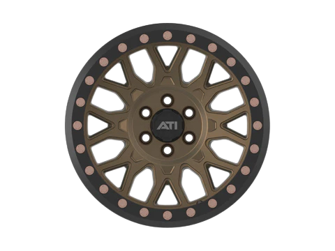 AT-01 17X8.5 HYBRID BEADLOCK WHEEL - BRONZE (5X150)