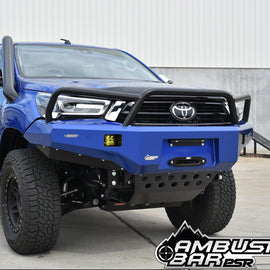 Toyota Hilux N80 MK3 5/2020-On Ambush Triple Hoop Bullbar