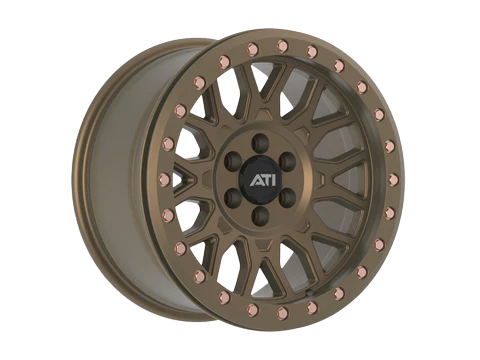 AT-01 17X8.5 HYBRID BEADLOCK WHEEL - BRONZE (6X139.7)