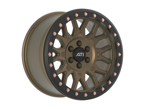 AT-01 17X8.5 HYBRID BEADLOCK WHEEL - BRONZE (5X150)