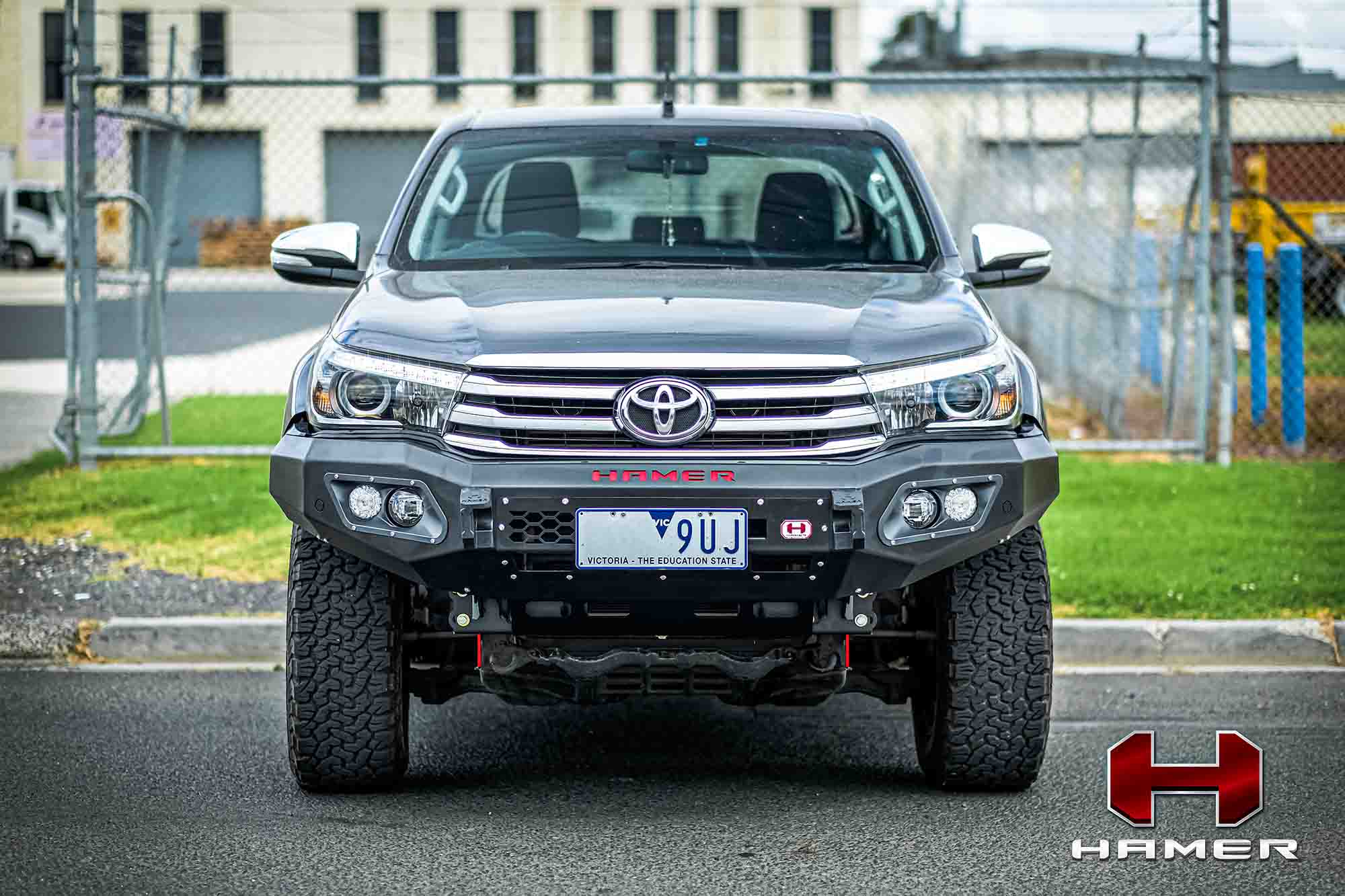 HAMER KING SERIES BULL BAR - TOYOTA HILUX REVO 2015-2018