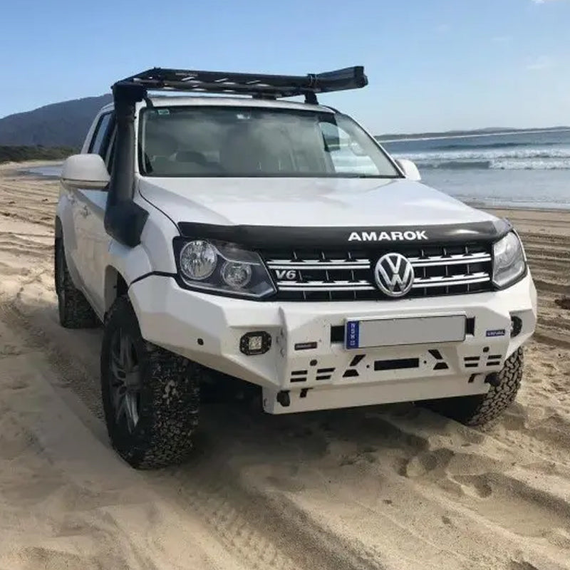 RIVAL 4X4 FRONT BULL BAR BUMPER VW AMAROK 4CYL & V6 2011+ ALLOY