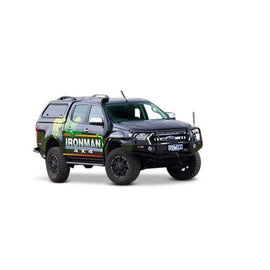 IRONMAN DELUXE COMMERCIAL BULLBAR TO SUIT FORD RANGER PXII PXIII/EVEREST (WITH PARKING SENSOR PROVISIONS WITHOUT TECH PACK)
