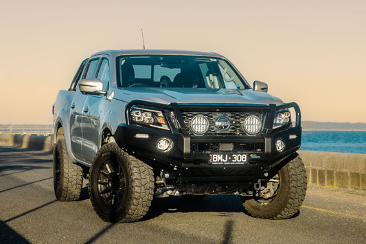 COMMERCIAL DELUXE BULL BAR TO SUIT NISSAN NAVARA NP300 2021+